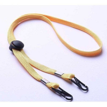 주황색 아동용 마스크 스트랩 목걸이 / 끈 분실 마스크 건강