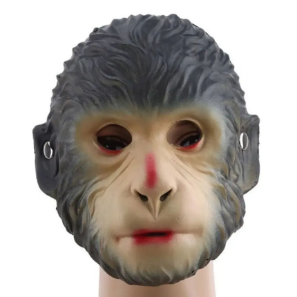 검정 원숭이 마스크 고무 가면 / 할로윈 코스프레 탈 소품 촬영 파티