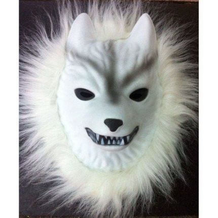 화이트 늑대 가면 털마스크 할로윈 코스튬 이벤트 공연