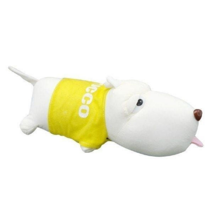 노란색 공기정화 강아지 인형 차량용 탈취 소품 자동차 선물