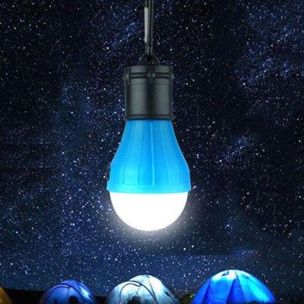 파란색 LED 고리형 전구 / 캠핑 무드등 조명 인테리어